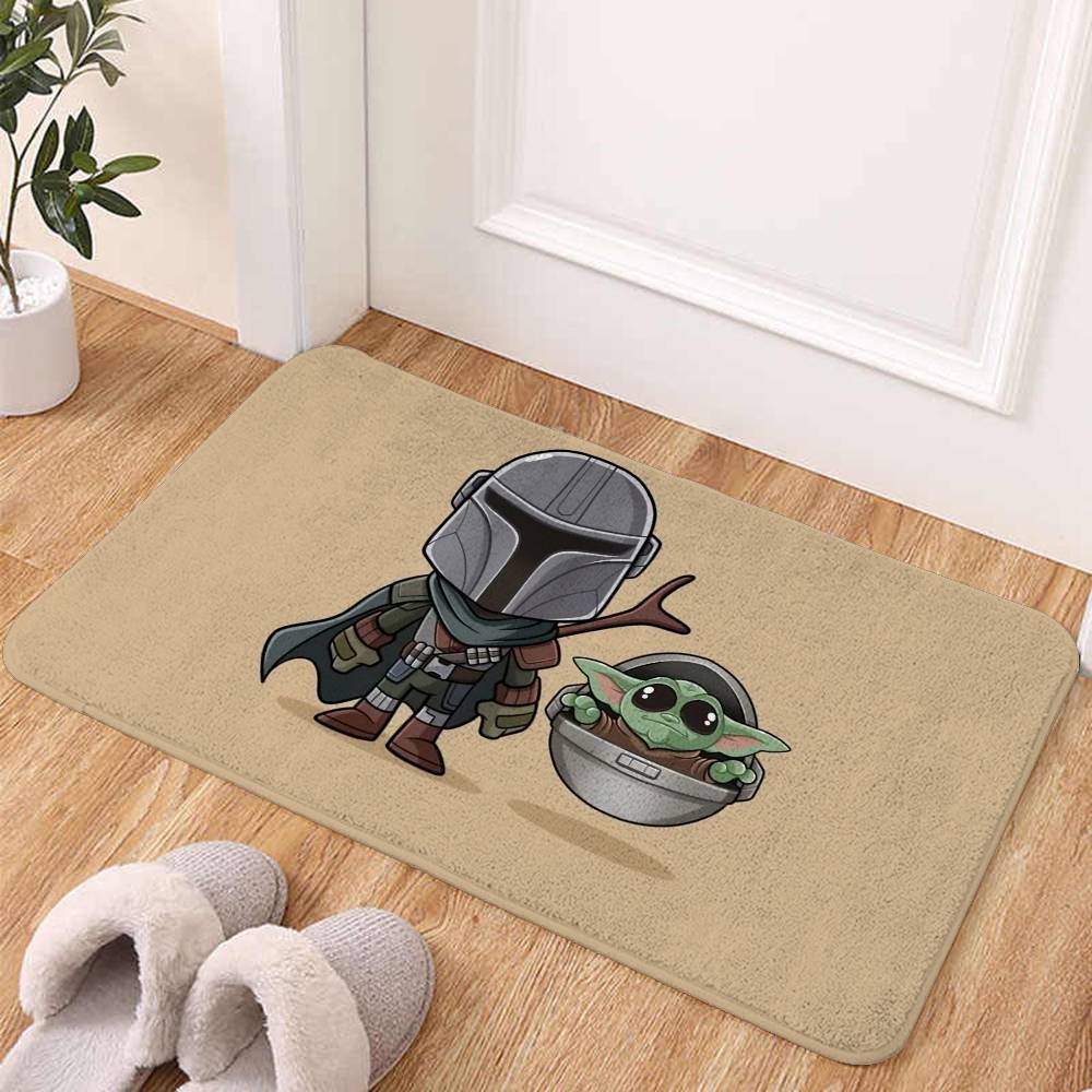 Baby Yoda Nursery - Beast-Kingdoms-Baby-Yoda Grogu Dywanik Mata Antypoślizgowa do