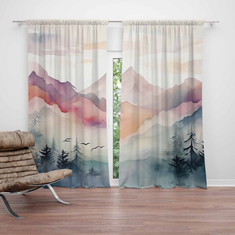 Blackout Curtain Nursery - Zasłony do pokoju dziecięcego z motywem