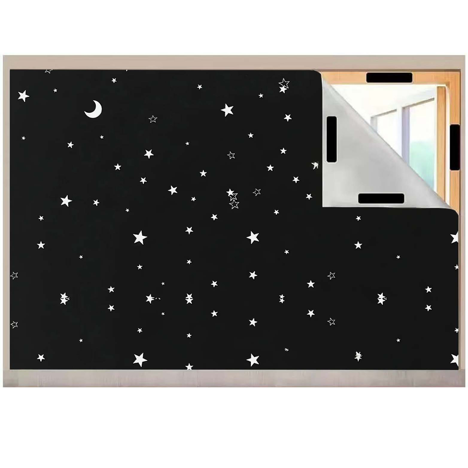 Blackout Curtain Nursery - Zasłony zaciemniające do sypialni, przenośne rolety