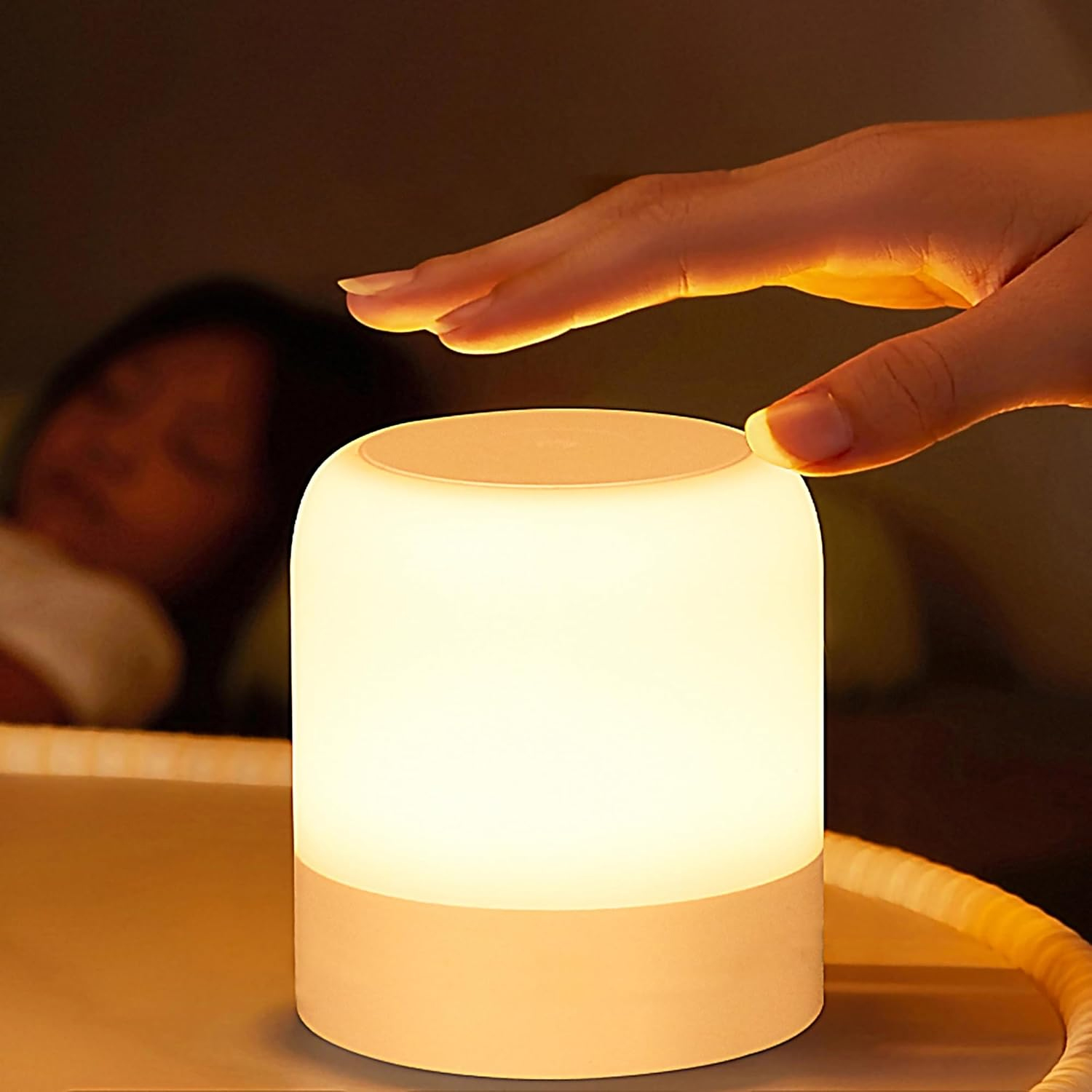 Baby Nursery Table Lamp - 1 szt. Przenośna lampka nocna dla