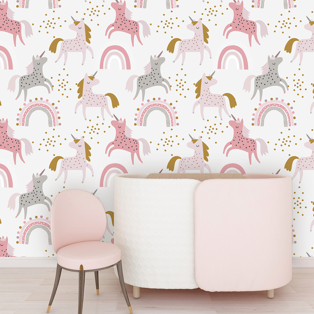 Przedszkole tapeta Baby Girl B – Baby Nursery Water recenzja i cena