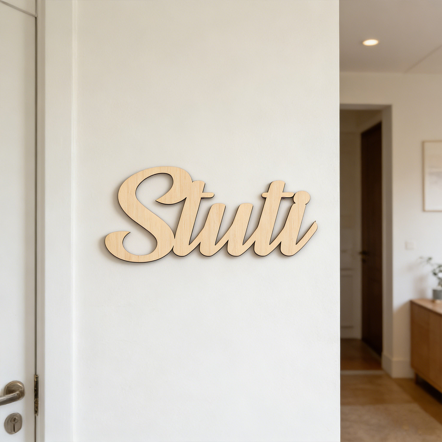1 szt. Personalizowana drewnia – Baby Name Wall Art recenzja i cena