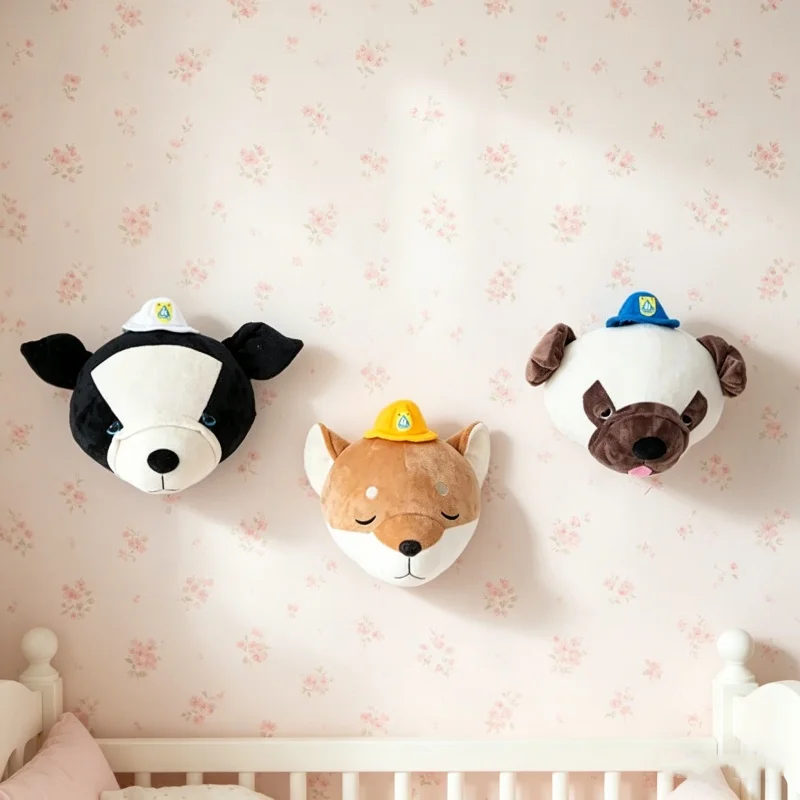 Wypchana, trójwymiarowa głowa  – Baby Nursery Hanging Decor recenzja i cena