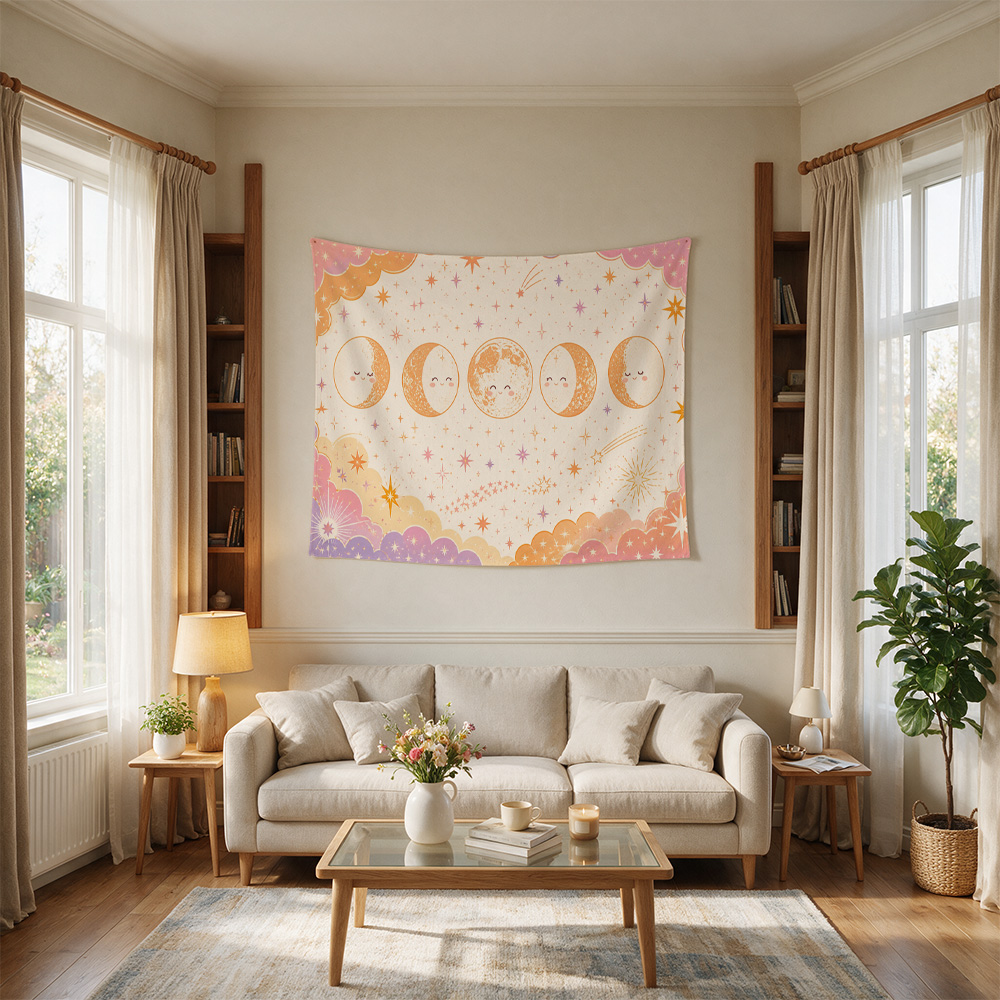Urocza Gobelin Ścienny z Księż – Baby Nursery Hanging Decor recenzja i cena