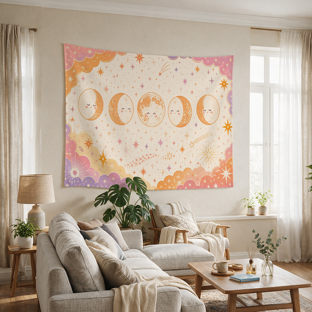 Urocza Gobelin Ścienny z Księż – Baby Nursery Hanging Decor recenzja i cena