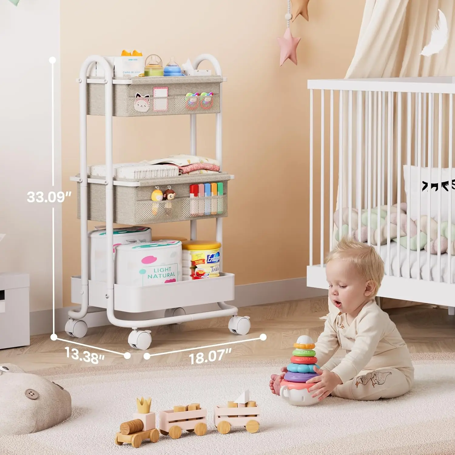 Organizer na pieluchy dla niem – Diaper Caddy Organizer recenzja i cena