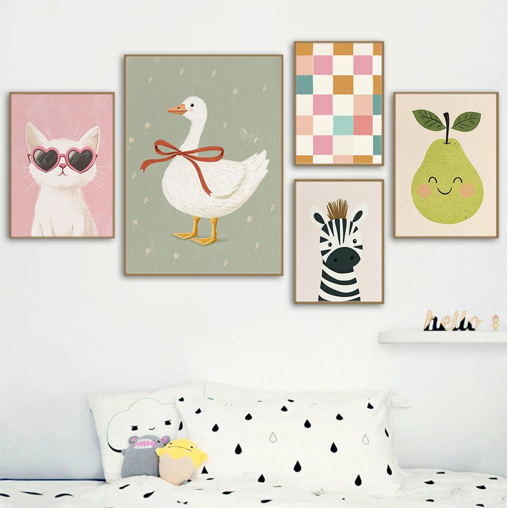 Obrazy do pokoju, grafiki na ś – Baby Nursery Giraffe recenzja i cena