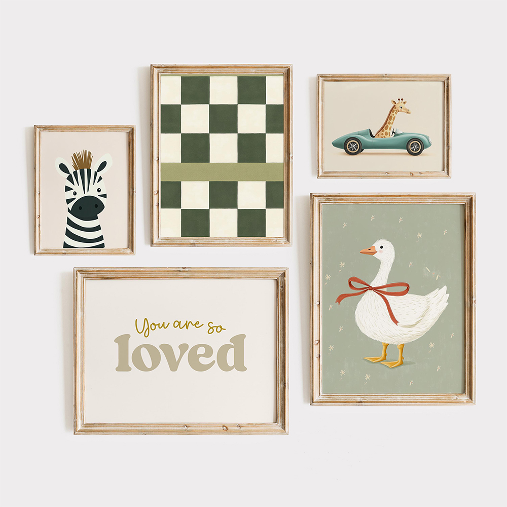 Obrazy do pokoju, grafiki na ś – Baby Nursery Giraffe recenzja i cena