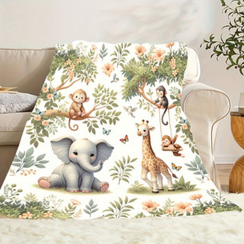 Kocyk dla niemowląt VIKAMA z m – Baby Nursery Giraffe recenzja i cena