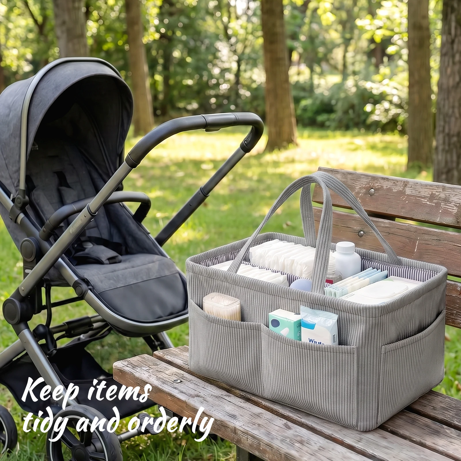 Składany organizer na pieluchy – Diaper Caddy Organizer recenzja i cena