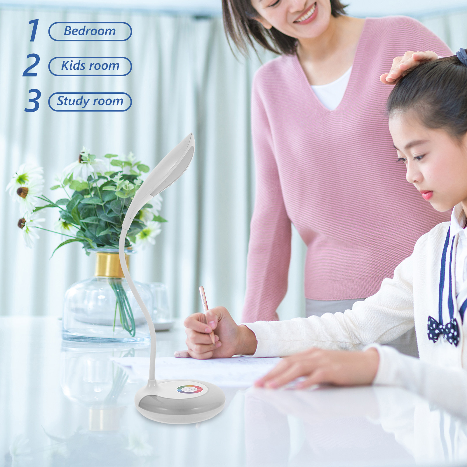 Lampa biurkowa z regulacją jas – Baby Nursery Table Lamp recenzja i cena