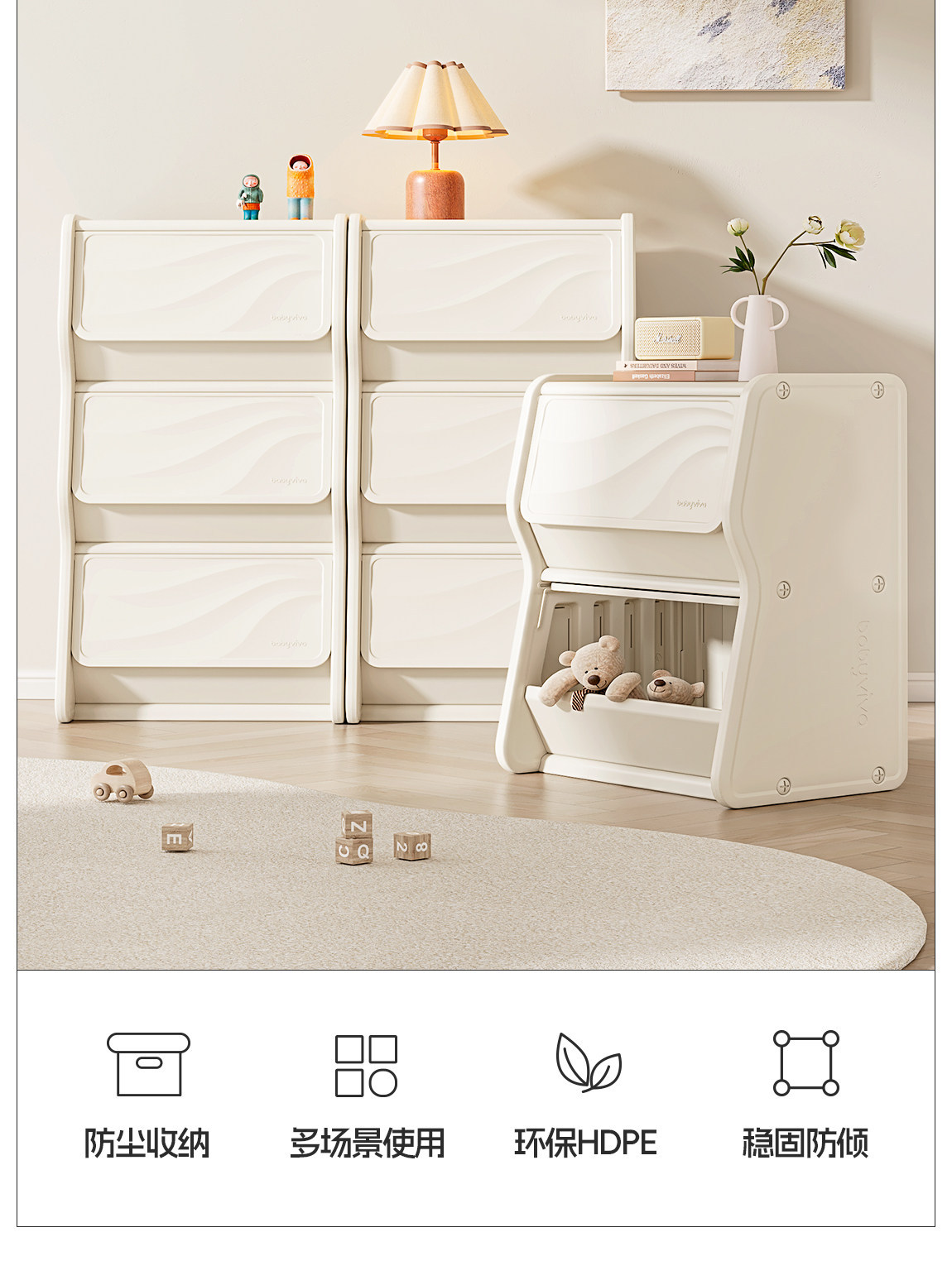 Babyviva – komoda dla dzieci,  – Baby Nursery Chest Of Drawers recenzja i cena
