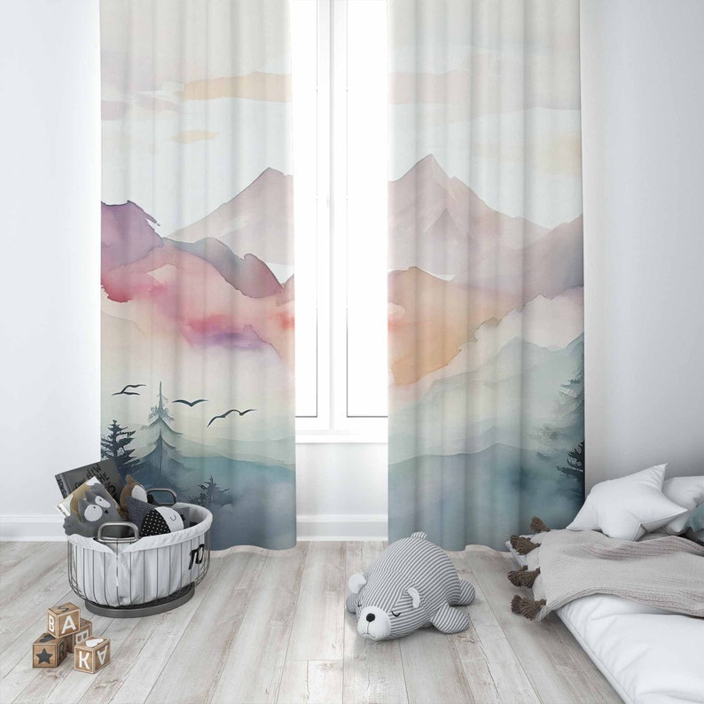 Zasłony do pokoju dziecięcego  – Blackout Curtain Nursery recenzja i cena