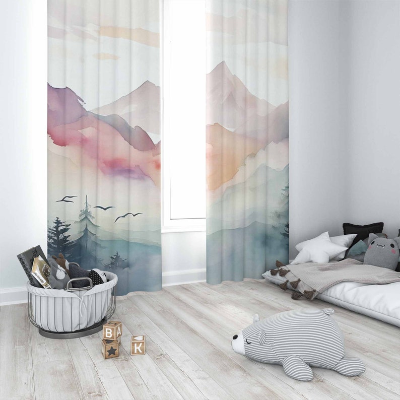 Zasłony do pokoju dziecięcego  – Blackout Curtain Nursery recenzja i cena