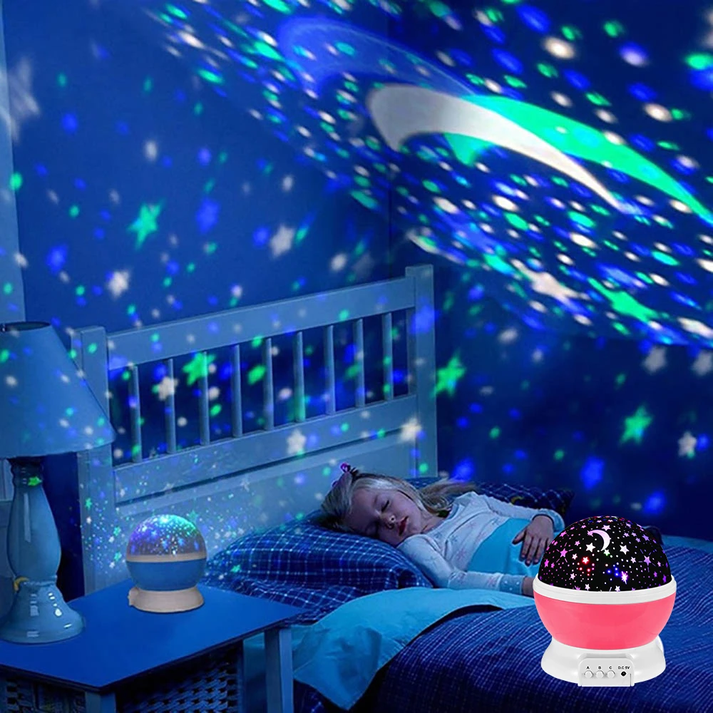 Projektor nocny z efektem gwia – Baby Nursery Table Lamp recenzja i cena