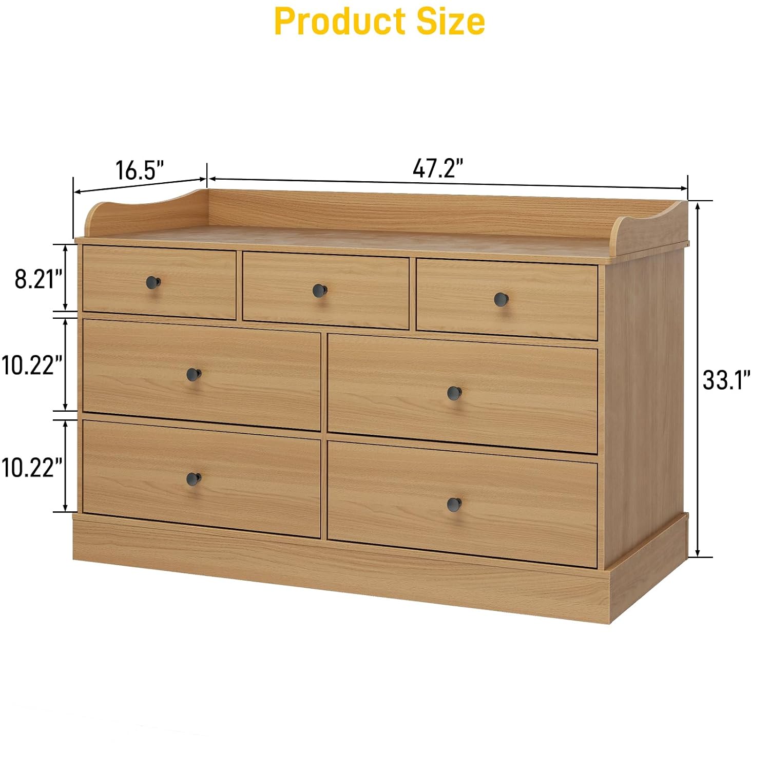 Komoda dziecięca z 7 szufladam – Baby Nursery Chest Of Drawers recenzja i cena