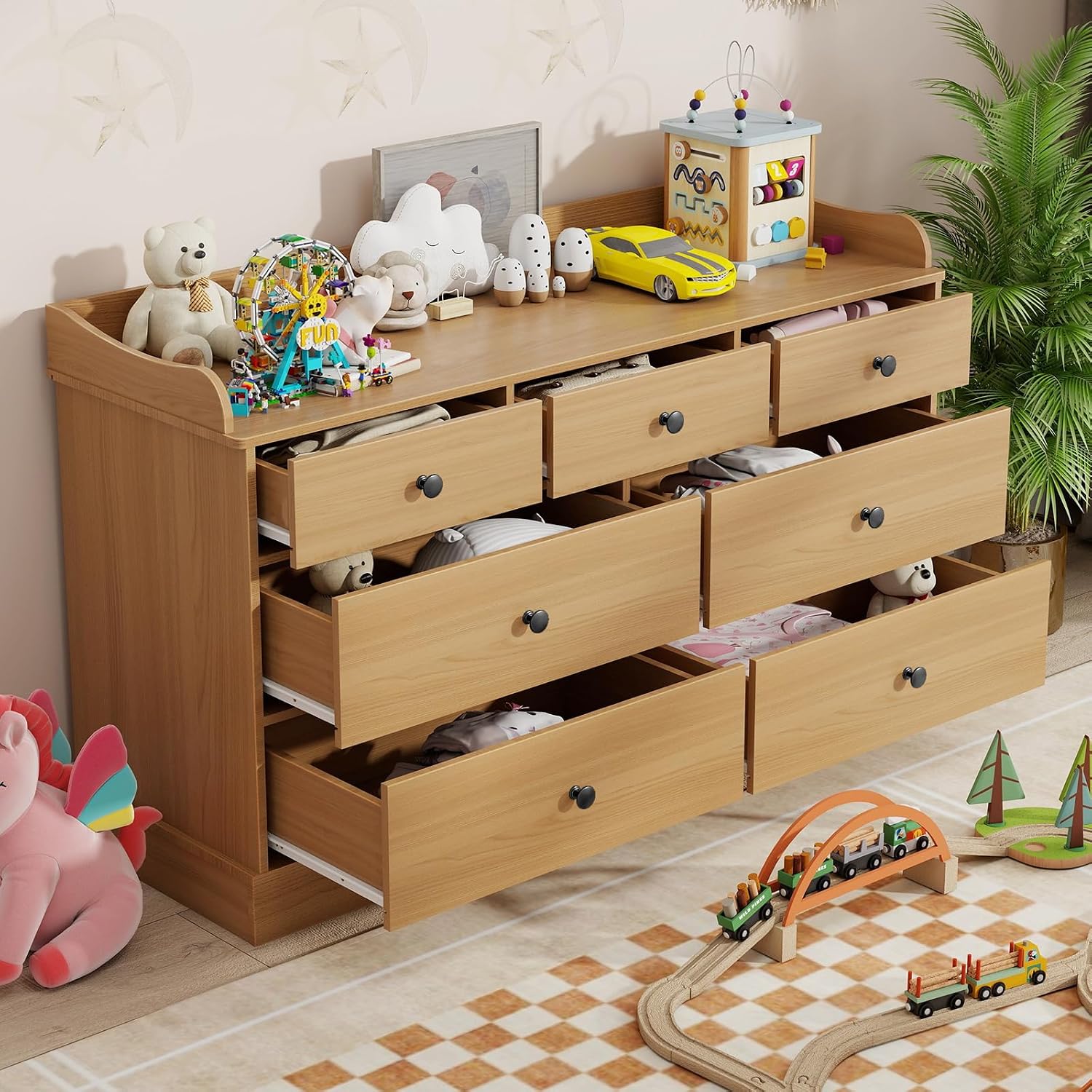 Komoda dziecięca z 7 szufladam – Baby Nursery Chest Of Drawers recenzja i cena