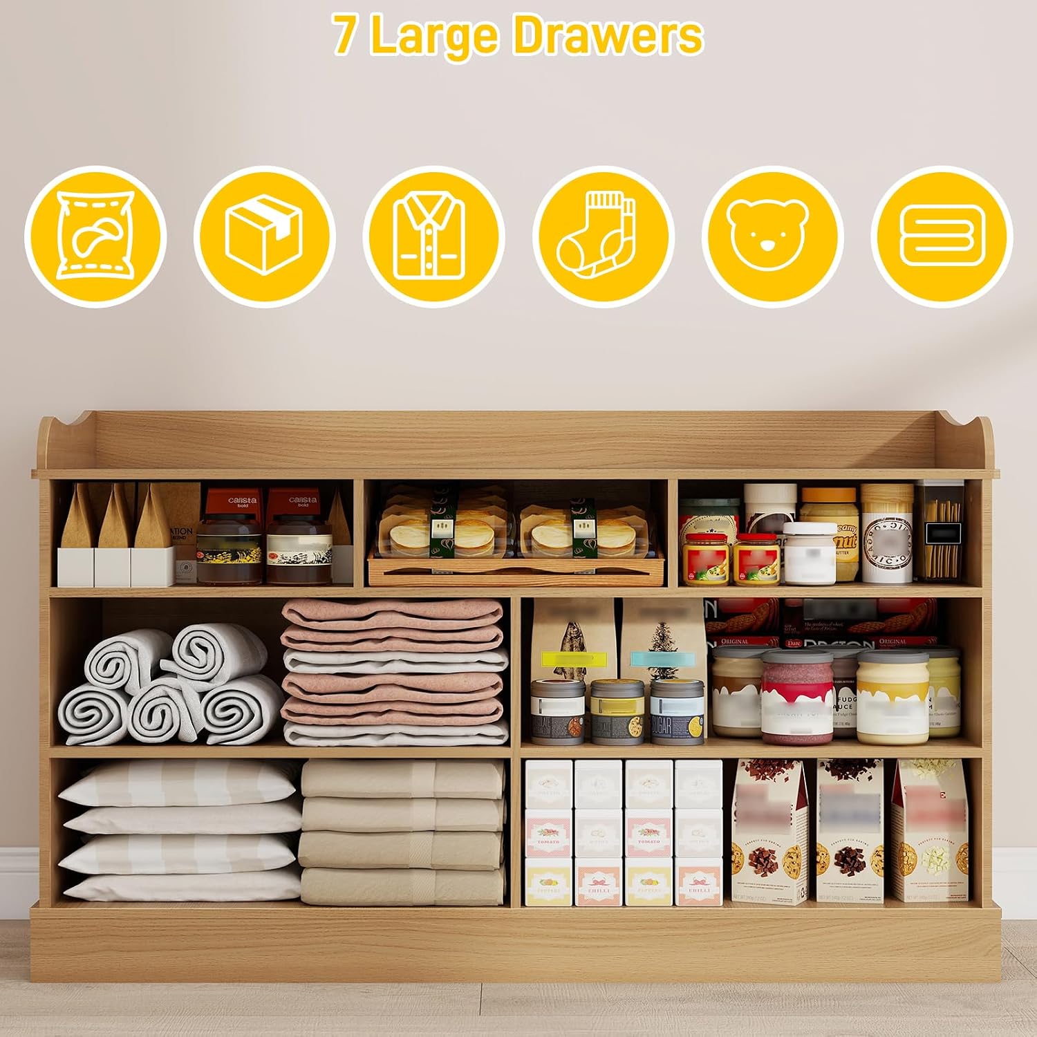 Komoda dziecięca z 7 szufladam – Baby Nursery Chest Of Drawers recenzja i cena