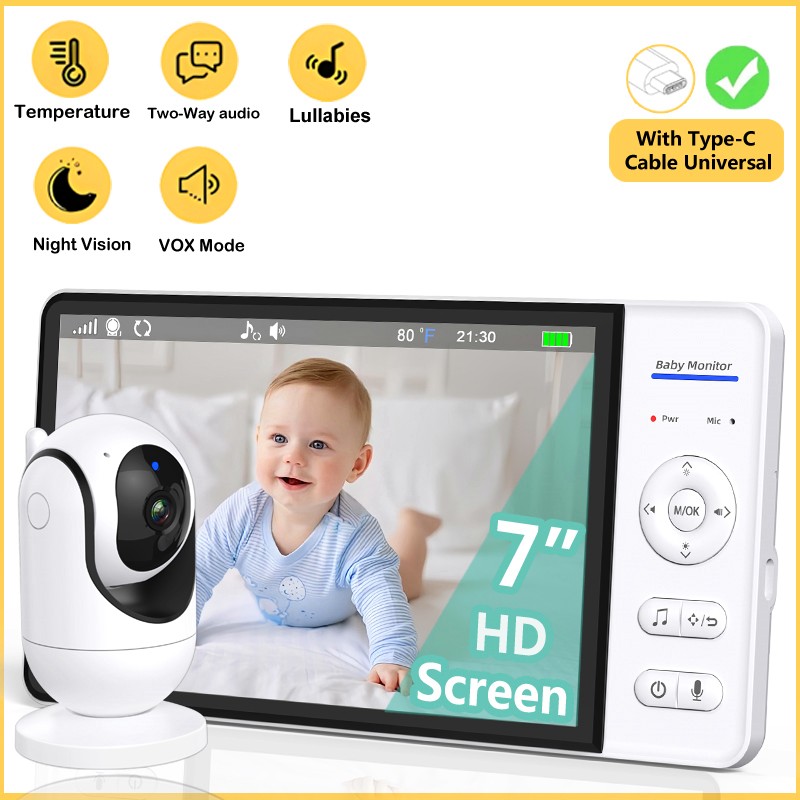 Niemasz WiFi 7-calowy Niania E – Baby Monitor Split Screen recenzja i cena