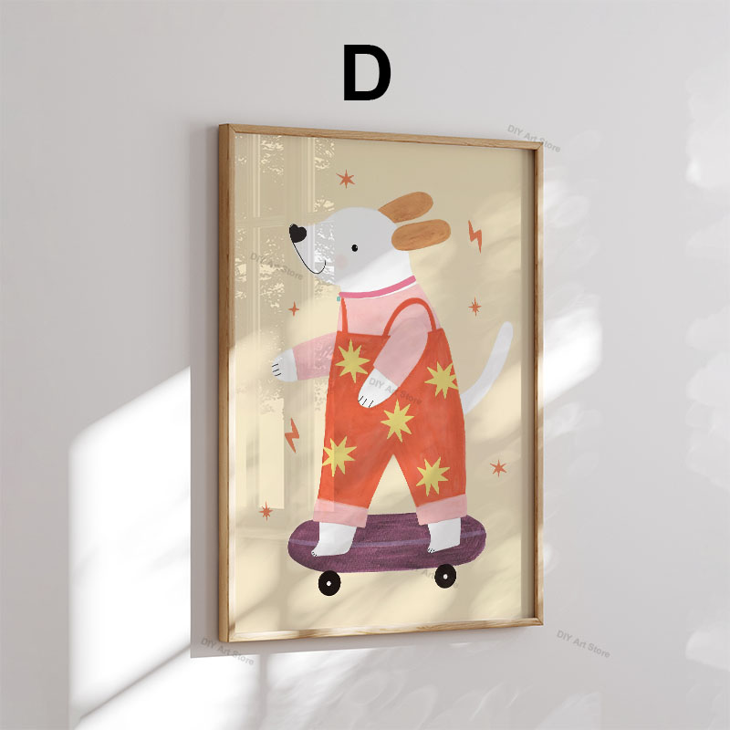 Zabawne kreskówkowe zwierzęta, – Baby Nursery Ideas recenzja i cena