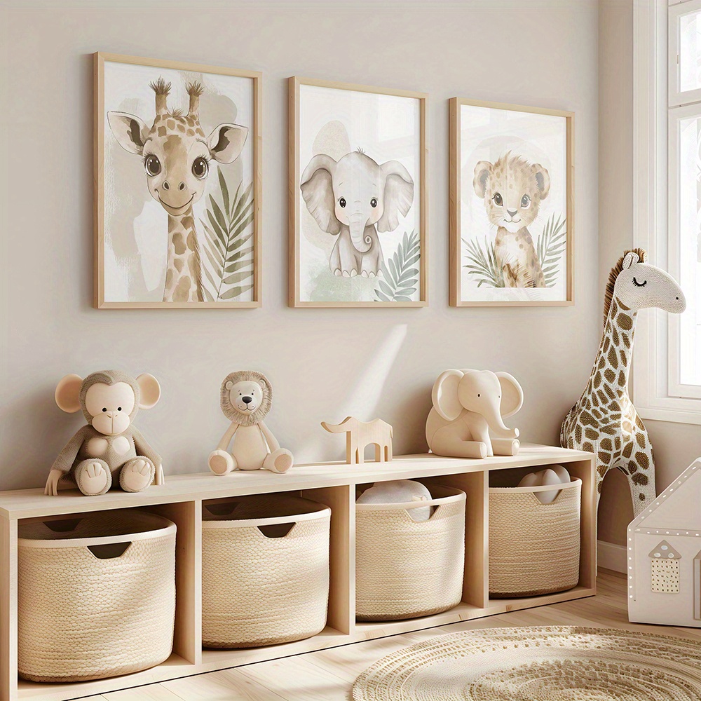 Żyrafa Słoń Leopard Zwierzęta  – Baby Nursery Giraffe recenzja i cena