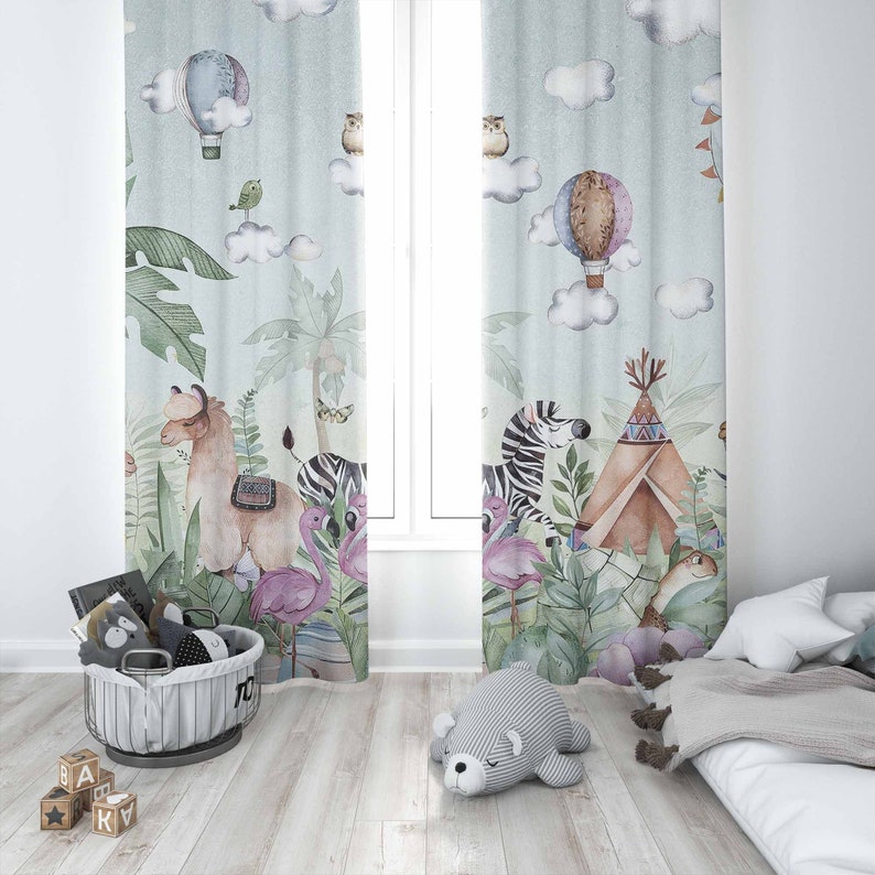 Zasłony do pokoju dziecięcego  – Blackout Curtain Nursery recenzja i cena