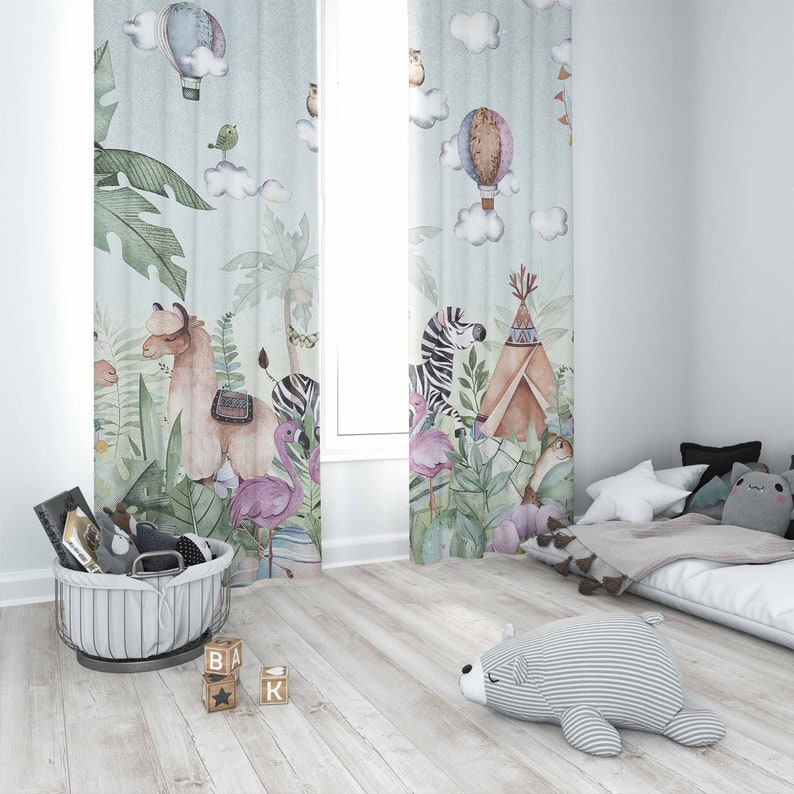 Zasłony do pokoju dziecięcego  – Blackout Curtain Nursery recenzja i cena