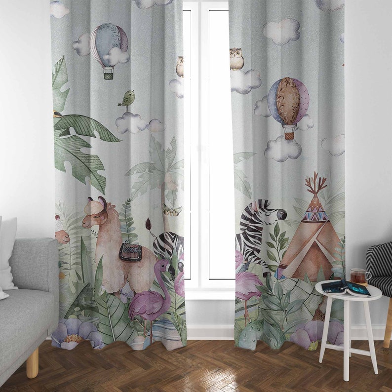 Zasłony do pokoju dziecięcego  – Blackout Curtain Nursery recenzja i cena