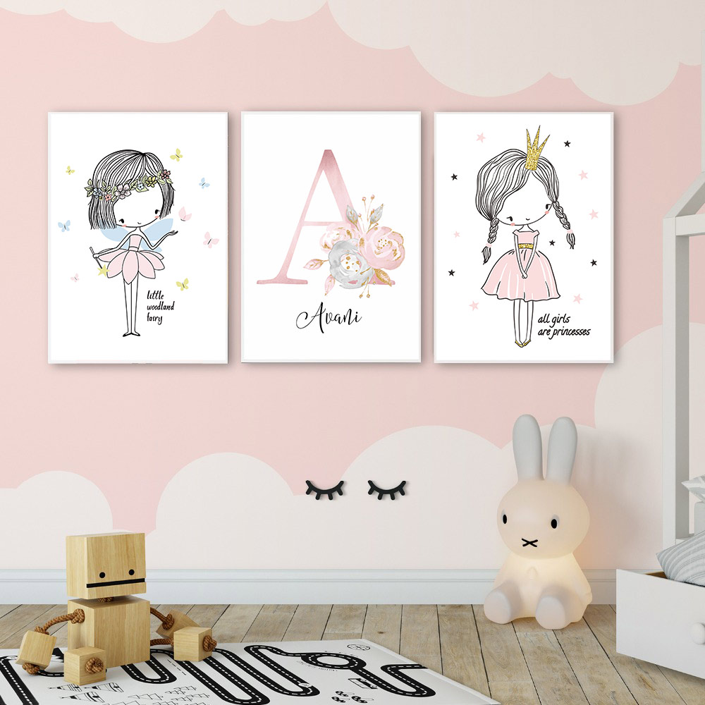 „Płatki dla dzieci Spersonaliz – Baby Name Wall Art recenzja i cena