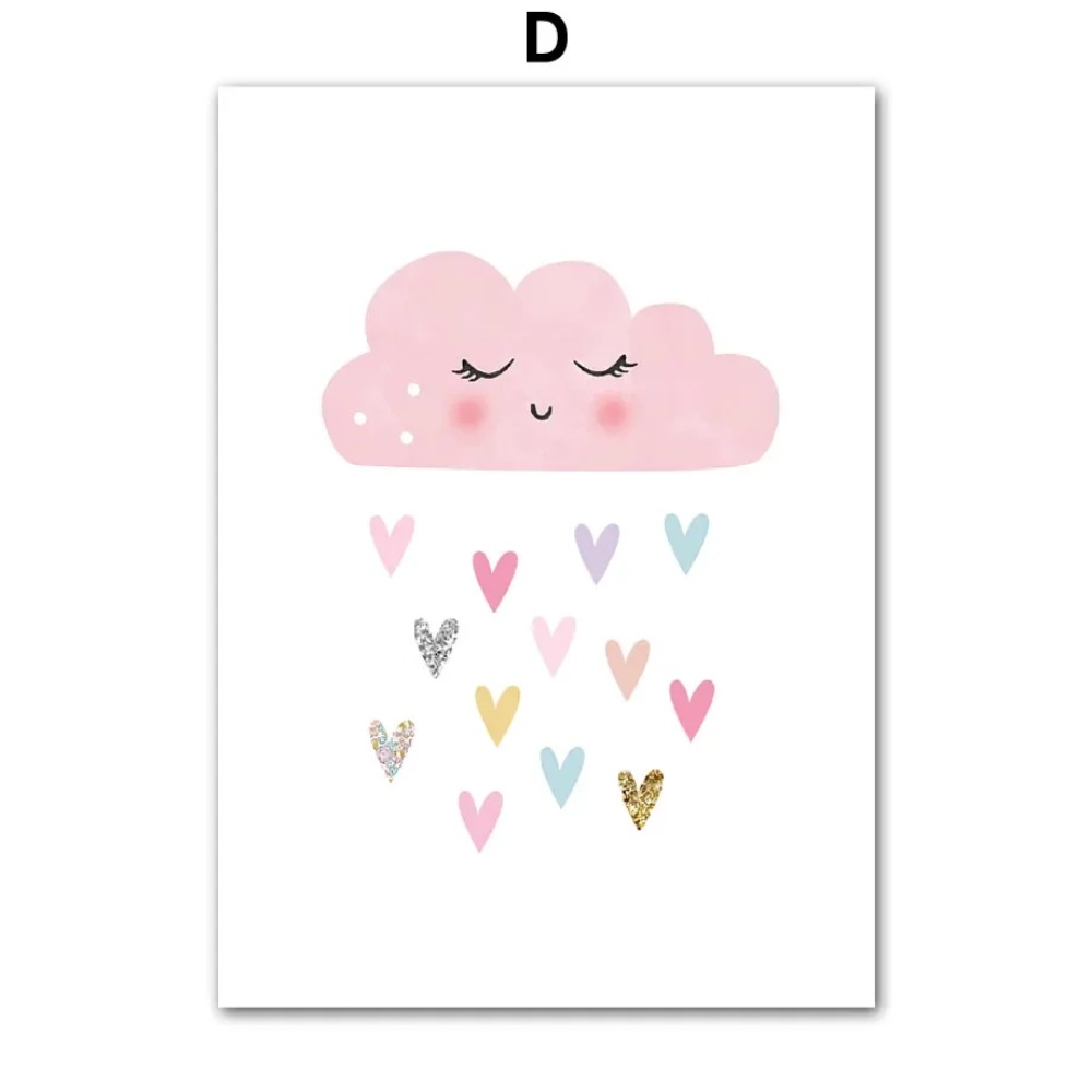 Różowy Jednorożec Królik Tęcza – Baby Name Wall Art recenzja i cena