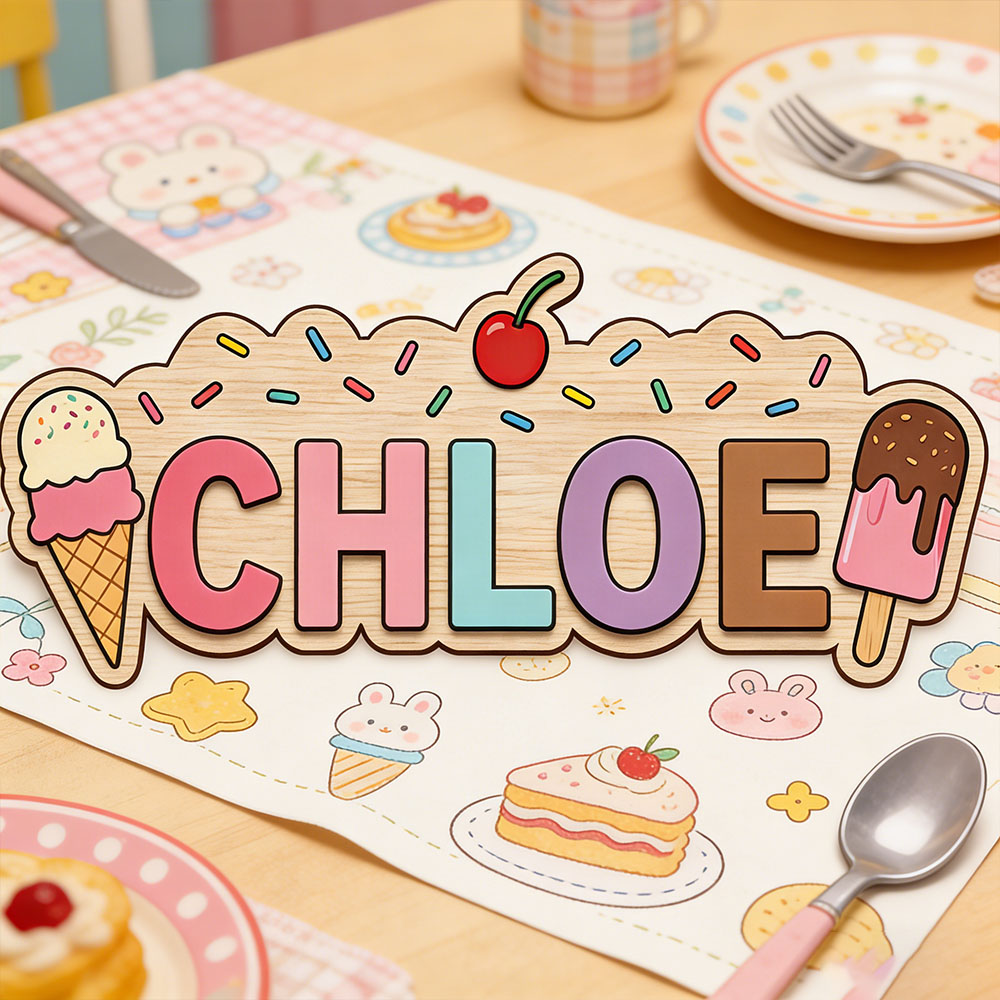 Drewniany znak z imieniem na z – Baby Name Wall Art recenzja i cena