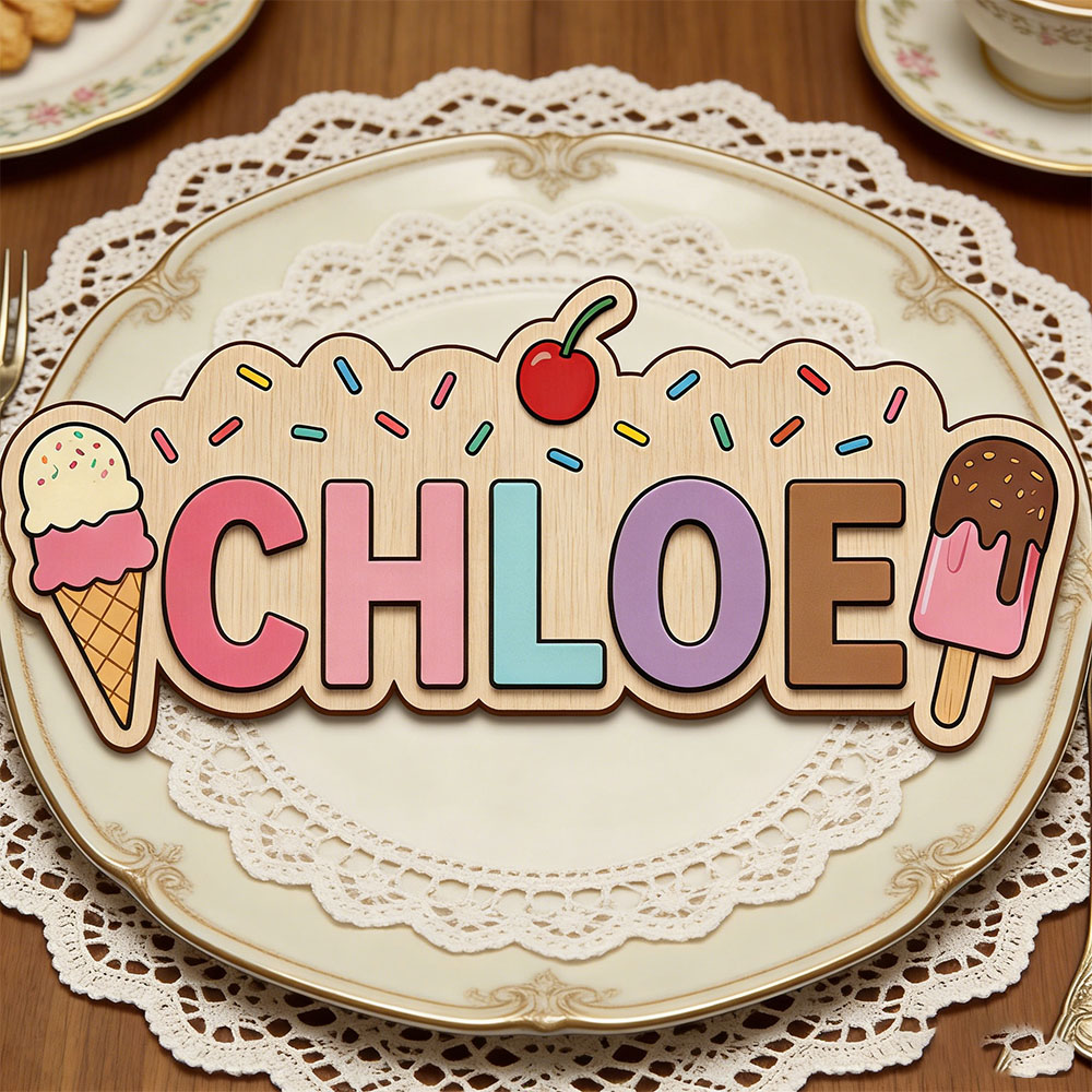Drewniany znak z imieniem na z – Baby Name Wall Art recenzja i cena