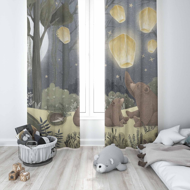 Zasłony do pokoju dziecięcego  – Blackout Curtain Nursery recenzja i cena
