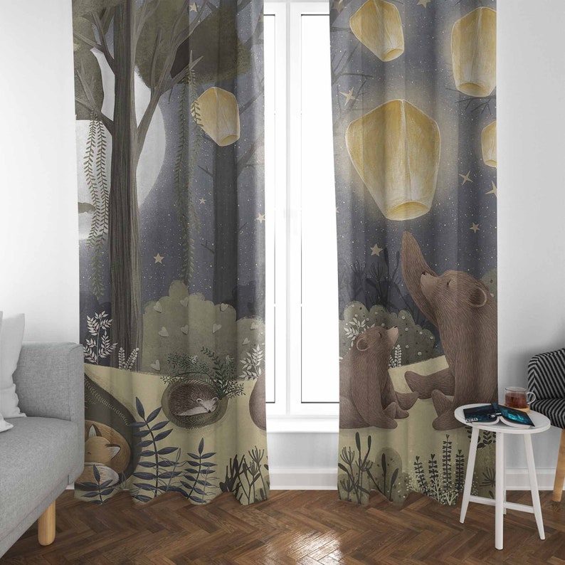 Zasłony do pokoju dziecięcego  – Blackout Curtain Nursery recenzja i cena