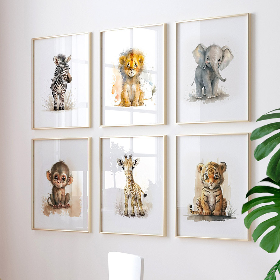 Zwierzęta z przedszkola: Lew,  – Baby Nursery Giraffe recenzja i cena