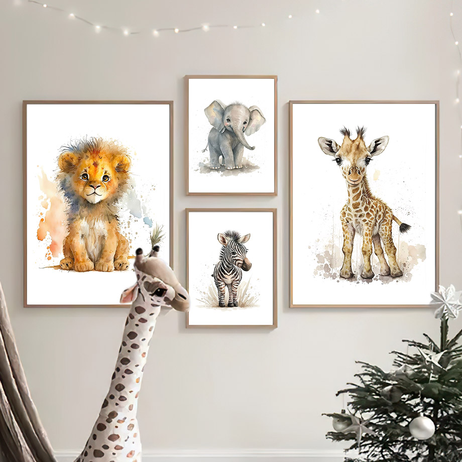 Zwierzęta z przedszkola: Lew,  – Baby Nursery Giraffe recenzja i cena