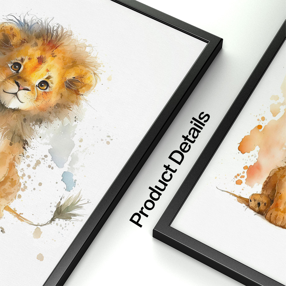 Zwierzęta z przedszkola: Lew,  – Baby Nursery Giraffe recenzja i cena