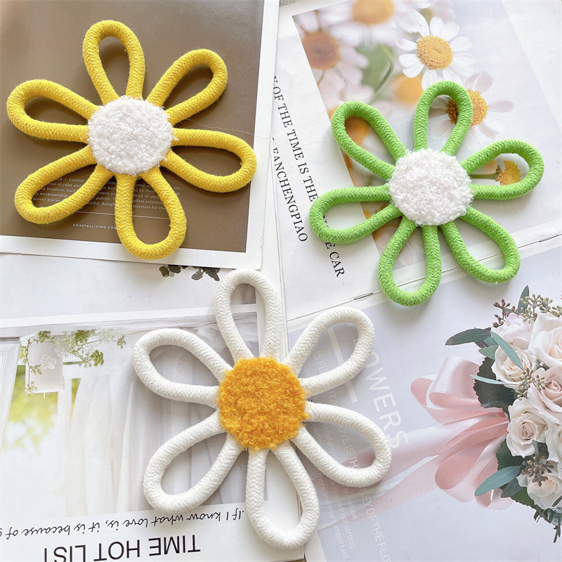 Bawełniana lina tkana stokrotk – Baby Nursery Ideas recenzja i cena