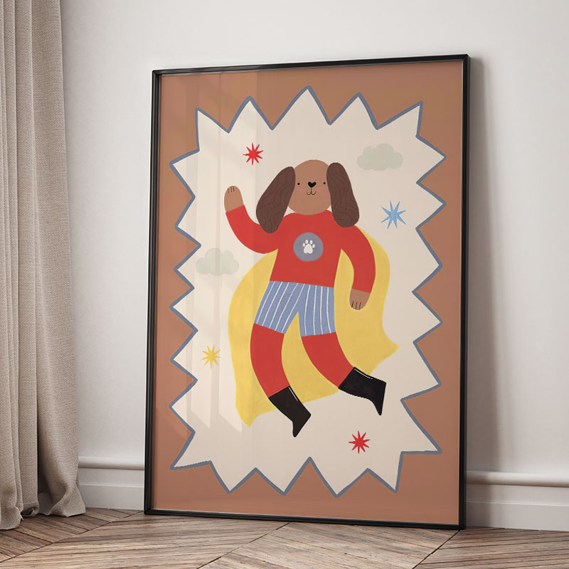 Zabawne Kreskówkowe Super Fajn – Baby Nursery Ideas recenzja i cena