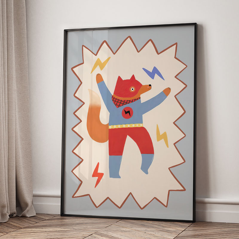 Zabawne Kreskówkowe Super Fajn – Baby Nursery Ideas recenzja i cena