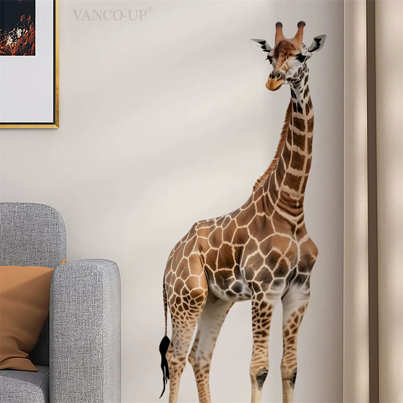 Duża naklejka z żyrafą, zwierz – Baby Nursery Giraffe recenzja i cena
